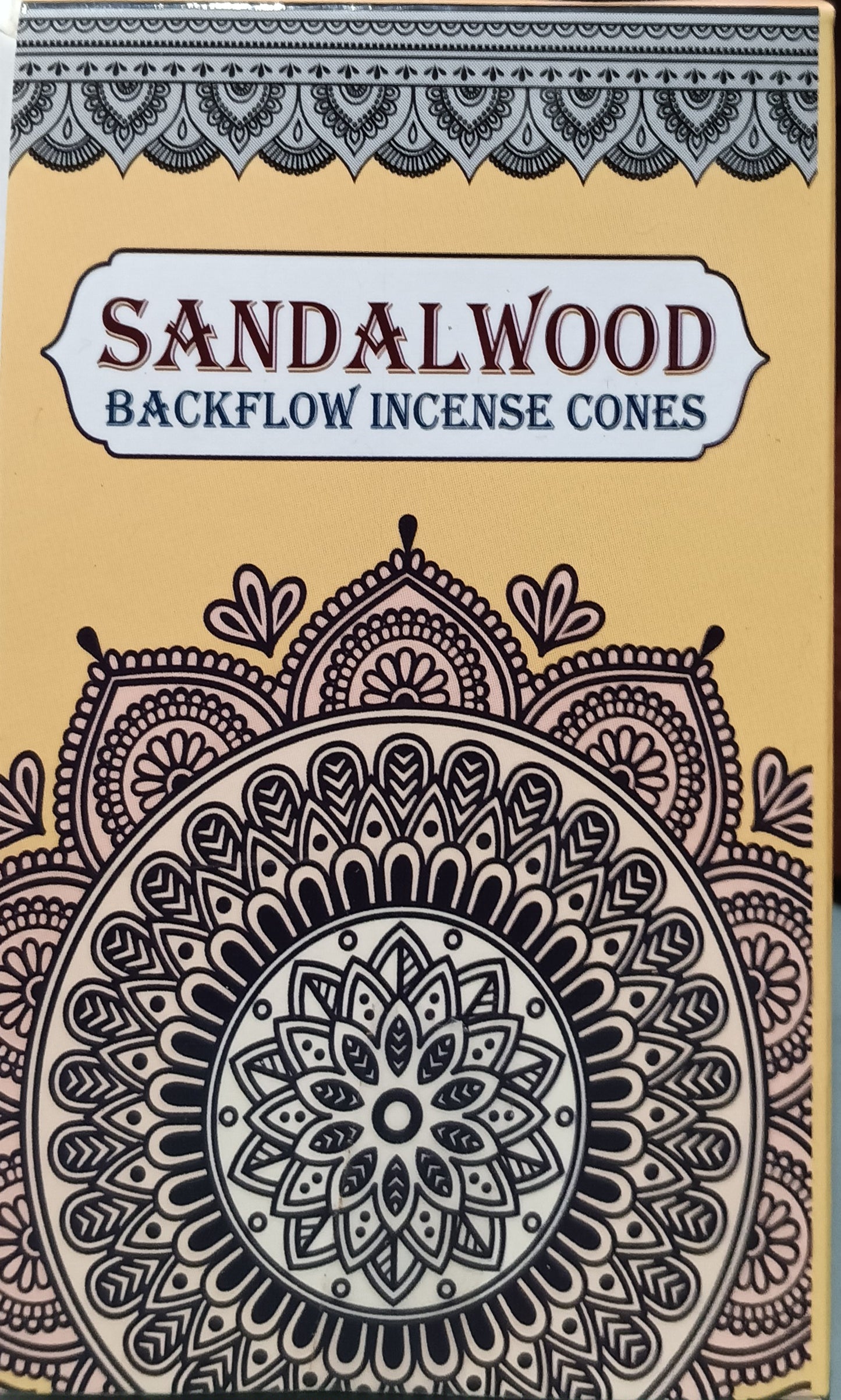Backflow incense