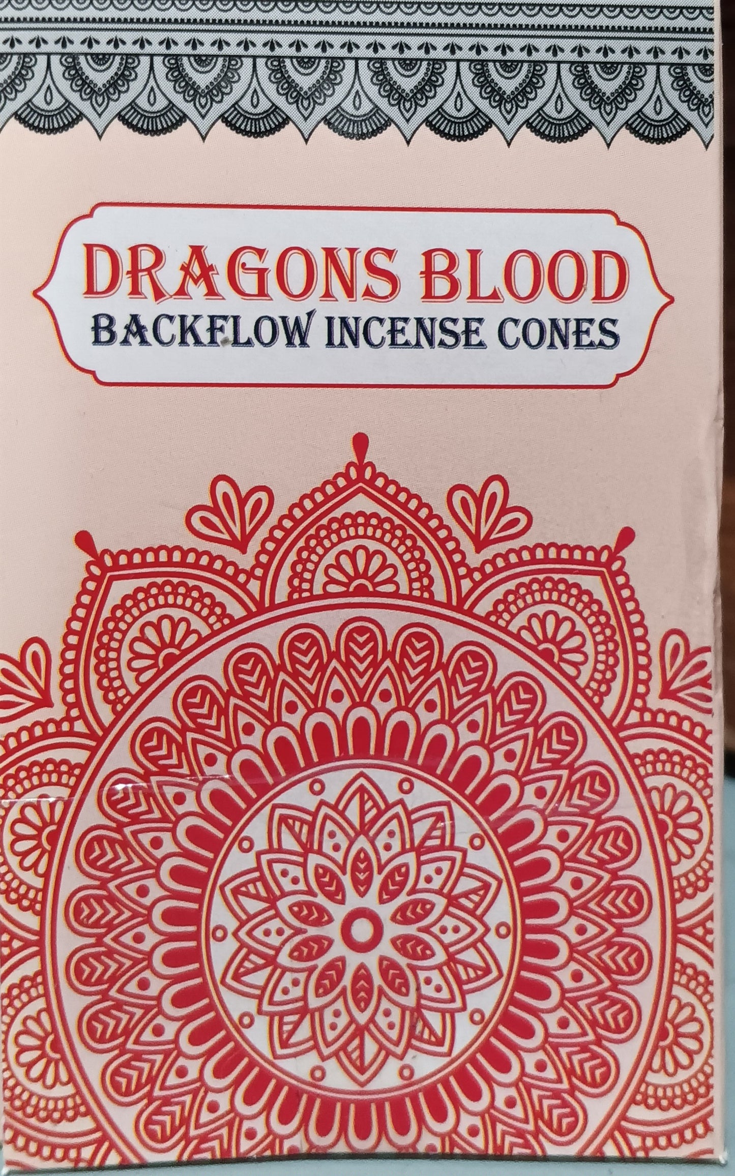 Backflow incense